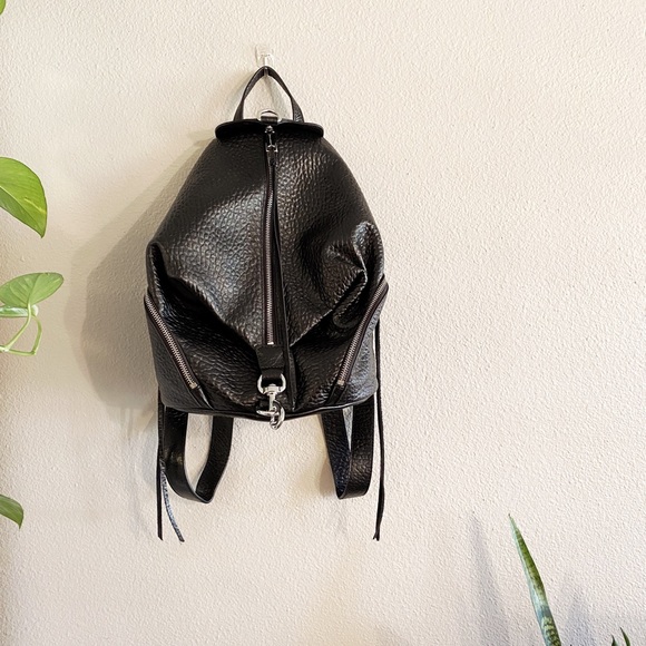 Rebecca Minkoff Handbags - Rebecca Minkoff Large Julian Backpack Black